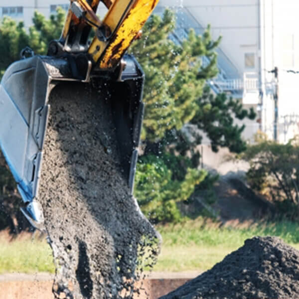 砕石・山砂・砕砂販売、運搬