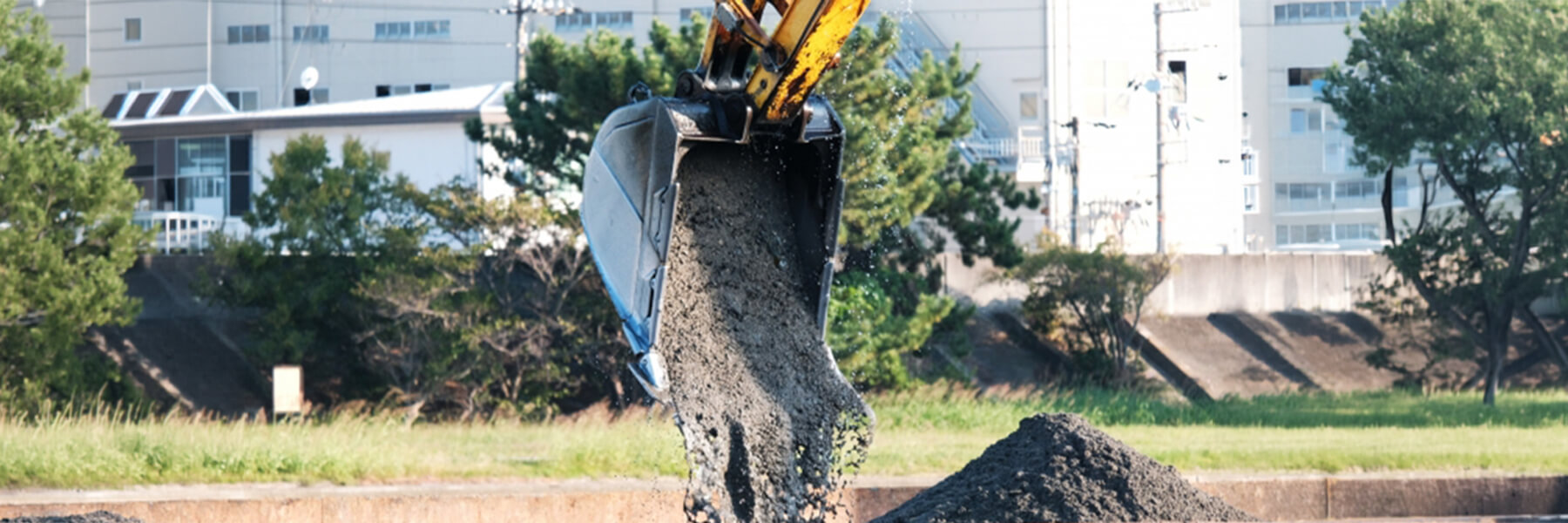 砕石・山砂・砕砂販売、運搬